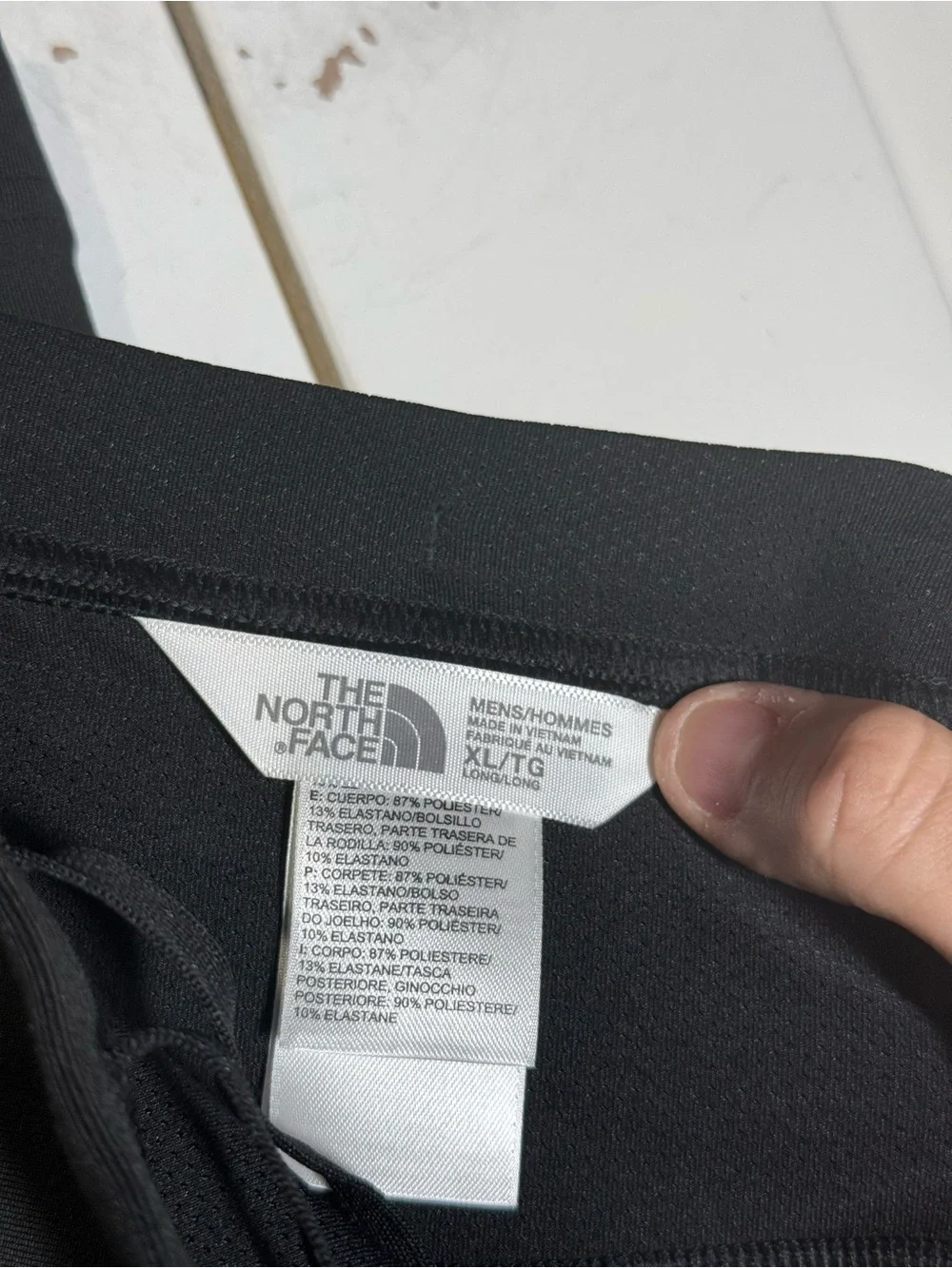 The North Face Winter Warm Pro Tight Men's Black Base Layer Size XL Pockets